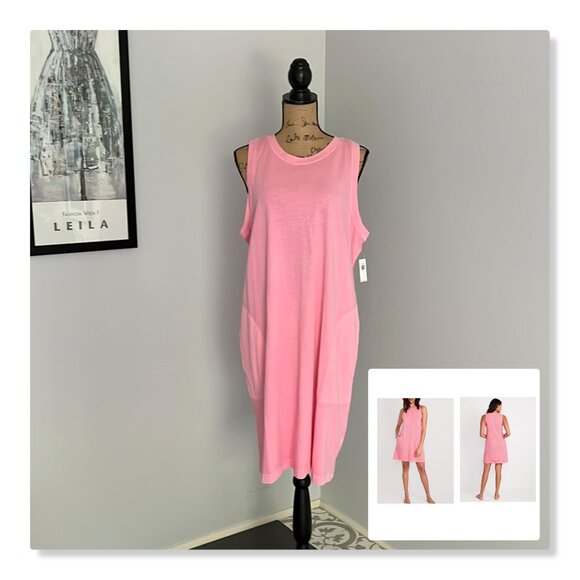 Old Navy Sleeveless Vintage Mini Shift Dress Sz XL NWT - Picture 1 of 9